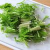 めんつゆで簡単！『豚こまと水菜のさっと煮』の工程1