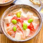 【豆腐とカニカマのトロトロ煮】すぐできる節約副菜◎