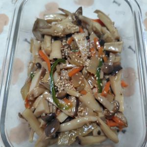 コスモスの作ってみた!投稿(ポソッポックム(きのこ炒め)・常備菜に♪)