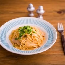 豚キムクリームパスタ