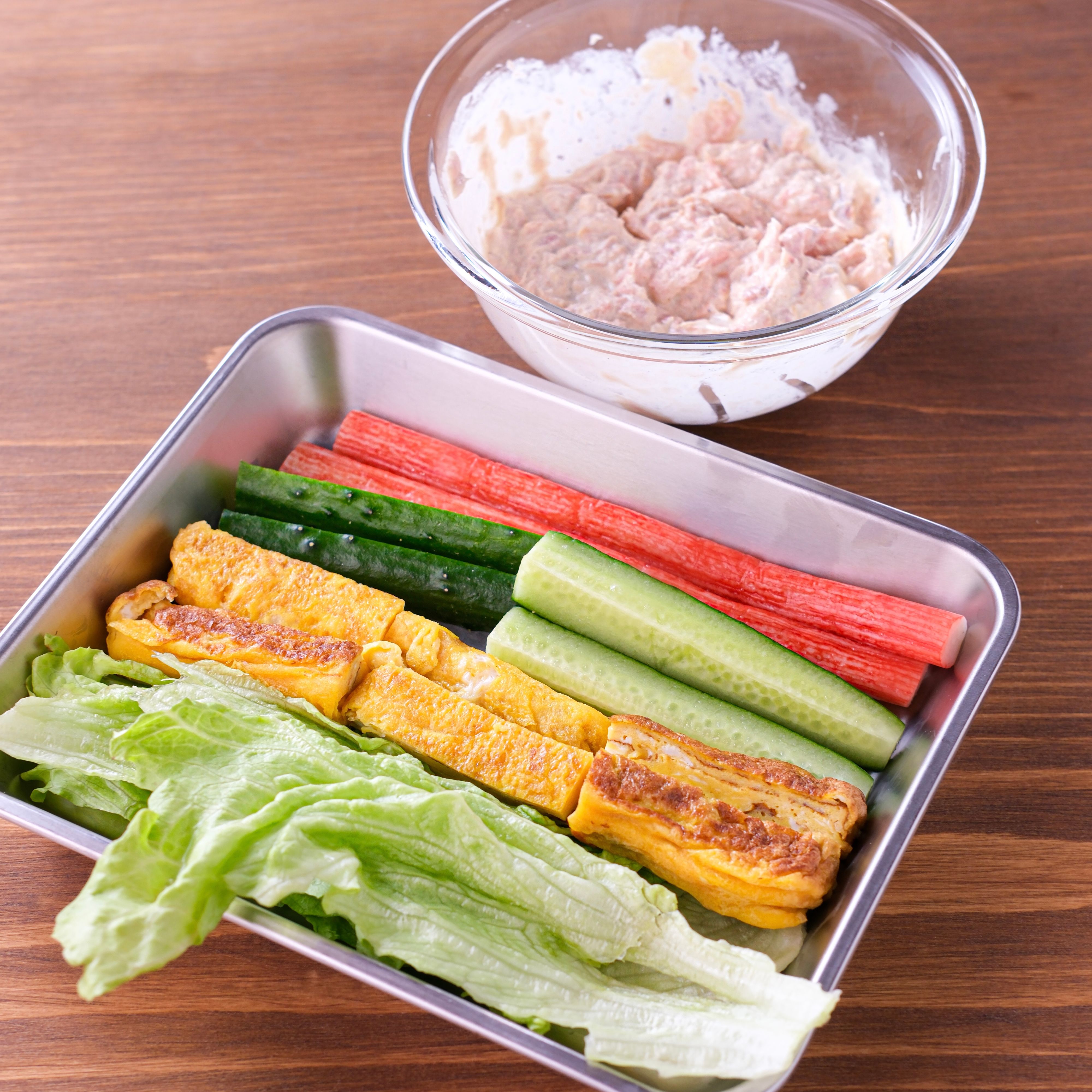 我が家のサラダ巻き】パクパクいける！節分の恵方巻きにも◎ | レシピ