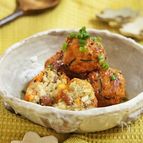 ほっくりゆで大豆のがんも風