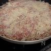 ワンパンで♡欲張りお好み焼き風メンチハンバーグの工程1
