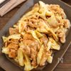 お酢がポイント！キャベツと豚こまの生姜焼き