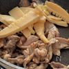 【10分で旨すぎ!豚こまと筍のオイスター旨炒め】お肉しっとりの工程3