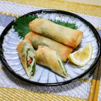 海老とポテトのチーズ揚げ春巻き