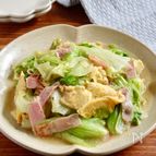 簡単！レタたまコンソメ炒め