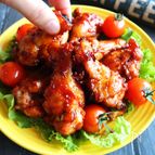 【レンジで絶品☆やみつきグリル風チキン】指までおいしい♪