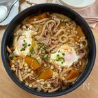 フライパンで作る『鍋焼きうどん』