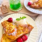Cafeのクオリティ☆カリふわ♪フレンチトースト