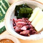 旬を味わう ＊ ホタルイカとうどのぬた