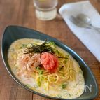 【冷製たらこクリームパスタ】めんつゆで超簡単！