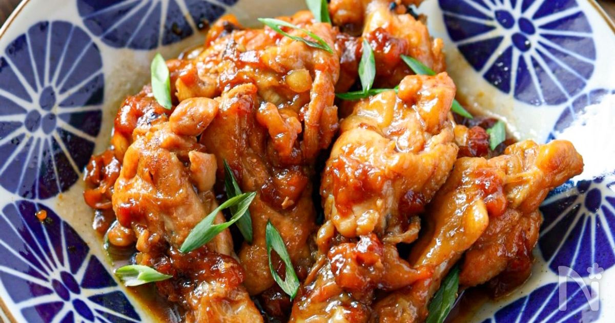 【さっぱり照りうま♡手羽元の梅煮】食欲がなくても食べやすい！