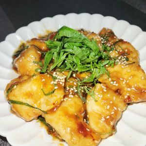 ヴェルの作ってみた!投稿(鶏胸肉で！【梅シソ照り焼きチキン】)