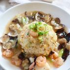 アツアツとろとろ♡魚介あんかけチャーハン