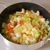 【味噌仕立てのミネストローネ】栄養もうま味もぎゅっとたっぷりの工程2