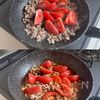 ごはんがすすむ！トマたまそぼろ炒めの工程3