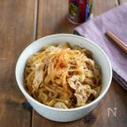 【お弁当・副菜】豚と糸こんのすき煮風