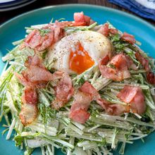野菜苦手な夫も大絶賛♪【水菜と新たまのシーザー】