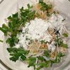 節約食材でボリューム満点!【もやしとニラのチーズ焼き】の工程1