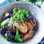 調味料大さじ1＊とろとろ茄子と豚肉のさっぱり炒め＊#作り置き