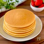 簡単＆ヘルシー♪米粉の薄焼きパンケーキ【冷凍で朝食にも◎】