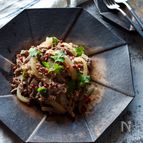 ワインに合う♡速攻おつまみ♪牛肉のマスタード炒め