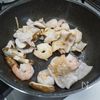 白菜と海老、豚肉のあん炒めの工程4