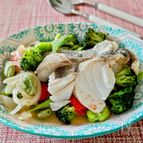 味付けは塩だけ！【タラと春野菜のアクアパッツァ】