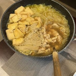 Hikeyの作ってみた!投稿(＊とろみカレー鶏鍋＊)