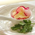 かぶとコンテのゆずマリネ