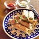 余った餃子の皮で！ウインナーいんげんロール