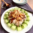 さっぱりお肉に本格にんにくダレがおいしい！雲白肉