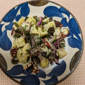 ゆきちんの作ってみた!投稿(夏にぴったり！【タコとじゃがいものイタリアンサラダ】)