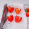 【生クリーム不使用】キュンとときめく♡ハートのいちごサンドの工程1