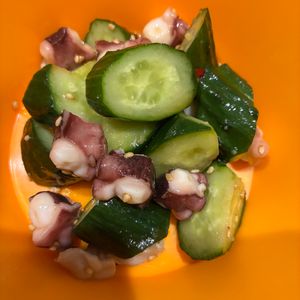 イトマルの作ってみた!投稿(一生食べれる!『〜ごま油香る〜タコきゅうり✨』)