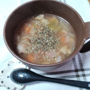 M＊Pの作ってみた!投稿(【コンソメ不使用】 わが家の基本のミネストローネ)