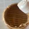 水分は大根だけ！米粉の蒸しフォカッチャの下準備