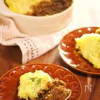 余ったカレーでシェパーズパイ風♪