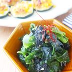 5分で簡単☆わかめと海苔の韓国風ナムル