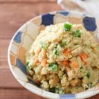 カレー風味おから煮♪アレンジで糖質オフポテトサラダ風にも！