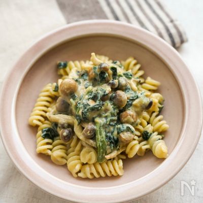 【幼児食】休日ランチにおすすめ!カレークリームパスタ