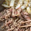 味染み美味【豚バラ白菜と厚揚げの肉豆腐】簡単•節約の工程2