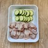 鶏肉×ズッキーニで簡単！【和風レモンバターソテー】の工程1