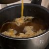 【鶏だしで♡】中華風かきたまにゅうめんの工程1