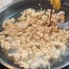 かぼちゃの鶏そぼろ煮の工程2