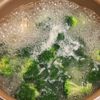 ブロッコリーとれんこんの海苔ごま和えの工程3