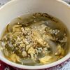 まゆのの作ってみた!投稿(食材3つ♡3分で完成《中華たまごスープ》)