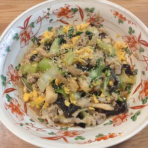 なべ円の作ってみた!投稿(『とろふわ玉子のオイスター青梗菜』ペロリと一袋♡)