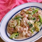 簡単！！鶏肉とブロッコリーのマスタードクリーム煮